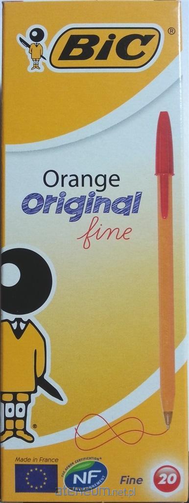 BIC  Orange Original roter Kugelschreiber (20 Stück) BIC 3086121101120