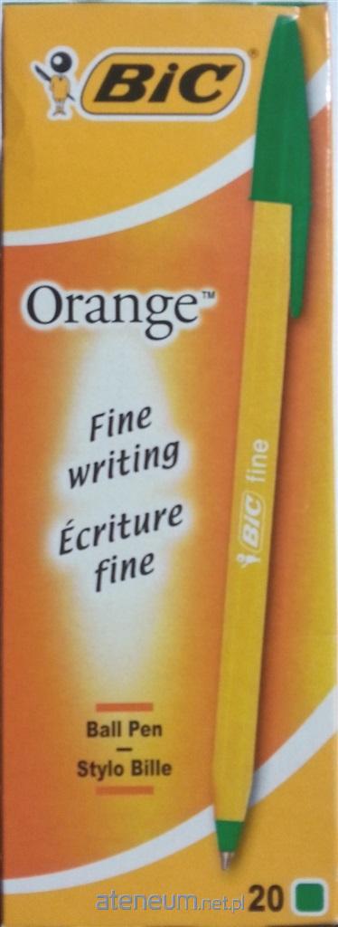 BIC  Orange Original grüner Kugelschreiber (20 Stück) BIC 3086121101137