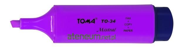 TOMA  Mistral Textmarker lila (10 StÃ¯Â¿Â½ck) TOMA 5901133034328