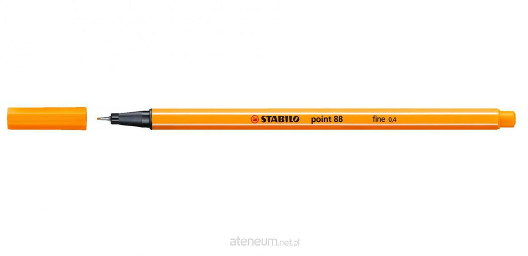 Stabilo  Spitzer orangefarbener Fineliner (10 St�ck) 88/54 STABILO 4006381230896