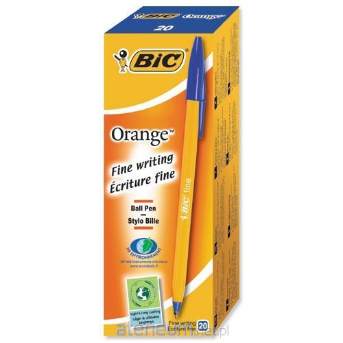 BIC  Orange Original blauer Kugelschreiber (20 Stück) BIC 3086121101113
