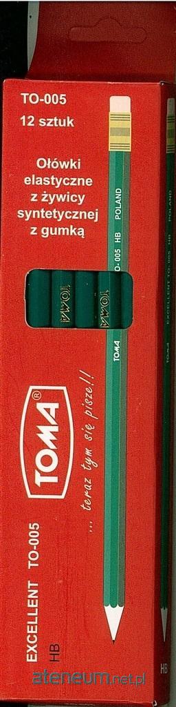TOMA  HB flexible Bleistifte mit Radiergummi (12 StÃ¯Â¿Â½ck) TOMA 5901133005830
