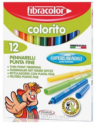 FIBRACOLOR  Colorito-Marker 2,6 mm 12 Farben FIBRACOLOR 8008621000678