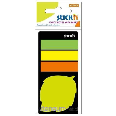 Stickn  Neon-Registerkarten + Blatt-Notizbuch 4712759214763