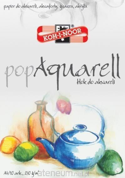 Koh-I-Noor  Pop Aquarell Aquarellblock A4/10 Blatt 250G. 5902927103244