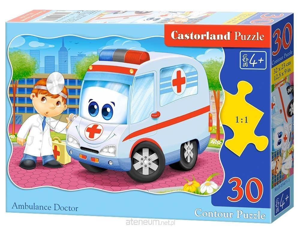 Castorland  Puzzle 30 Lekarz z pogotowia CASTOR 5904438003471