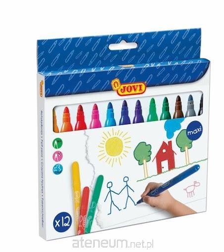 JOVI  Maxi-Marker für Kinder, 12 Farben JOVI 8412027001564