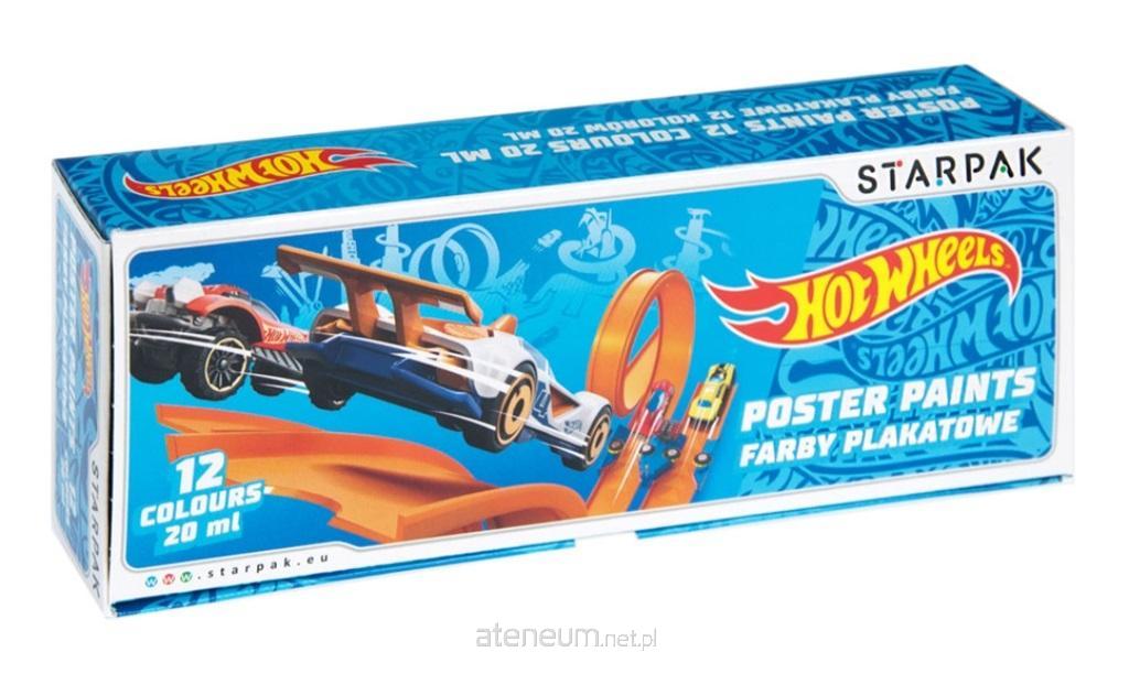STARPAK  Das Hot Wheels-Poster ist in 12 Farben bemalt 5902012743409
