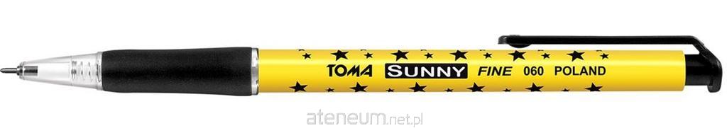 TOMA  Sunny Druckkugelschreiber schwarz (20 StÃ¯Â¿Â½ck) TOMA 5901133060327