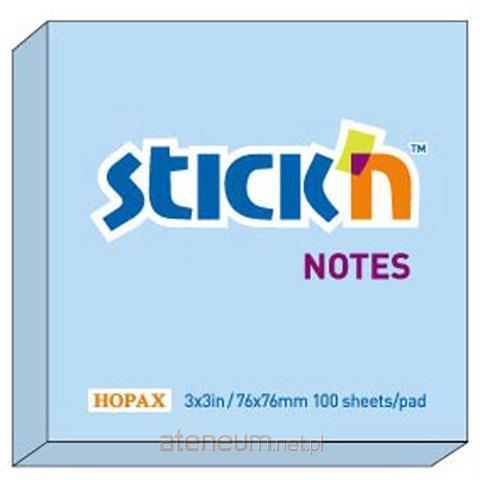 Stickn Pastellblaues selbstklebendes Notizbuch 4712759211496