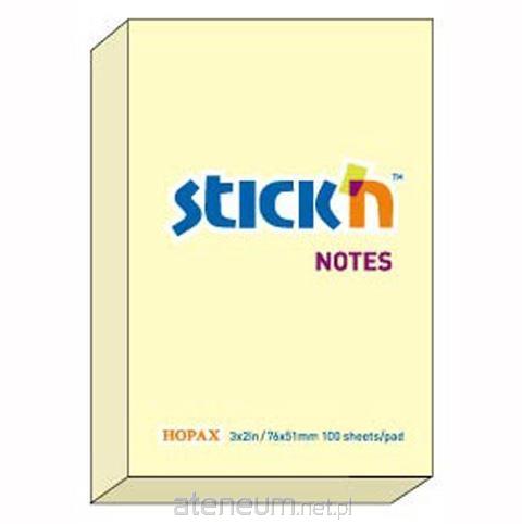 Stickn  Selbstklebendes Pastell-Notizbuch 76 x 51 mm 4712759210062