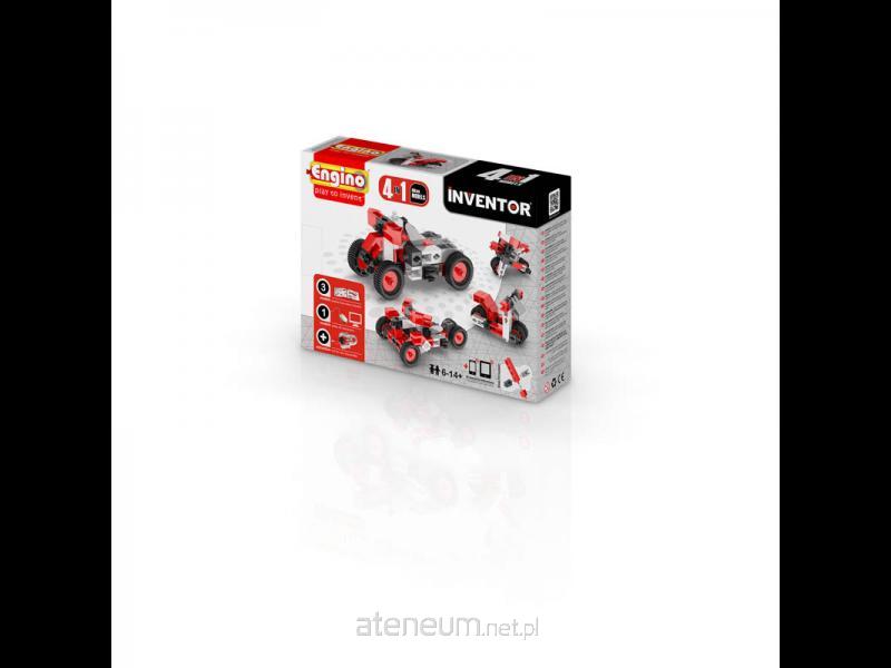 Engino  Erfinder 4 Modelle Motorräder - Motoren 5291664001273