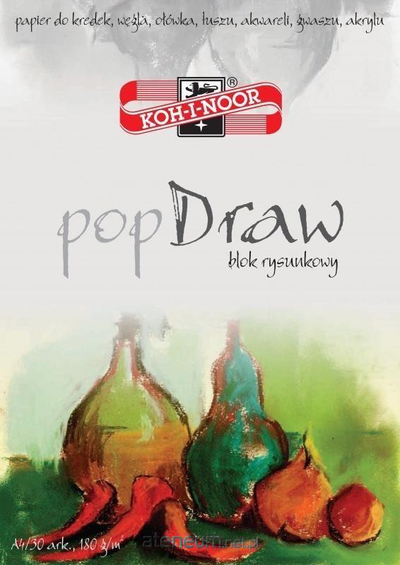 Koh-I-Noor  Pop Draw Zeichenblock A4/30 Blatt 180g 5902927103121