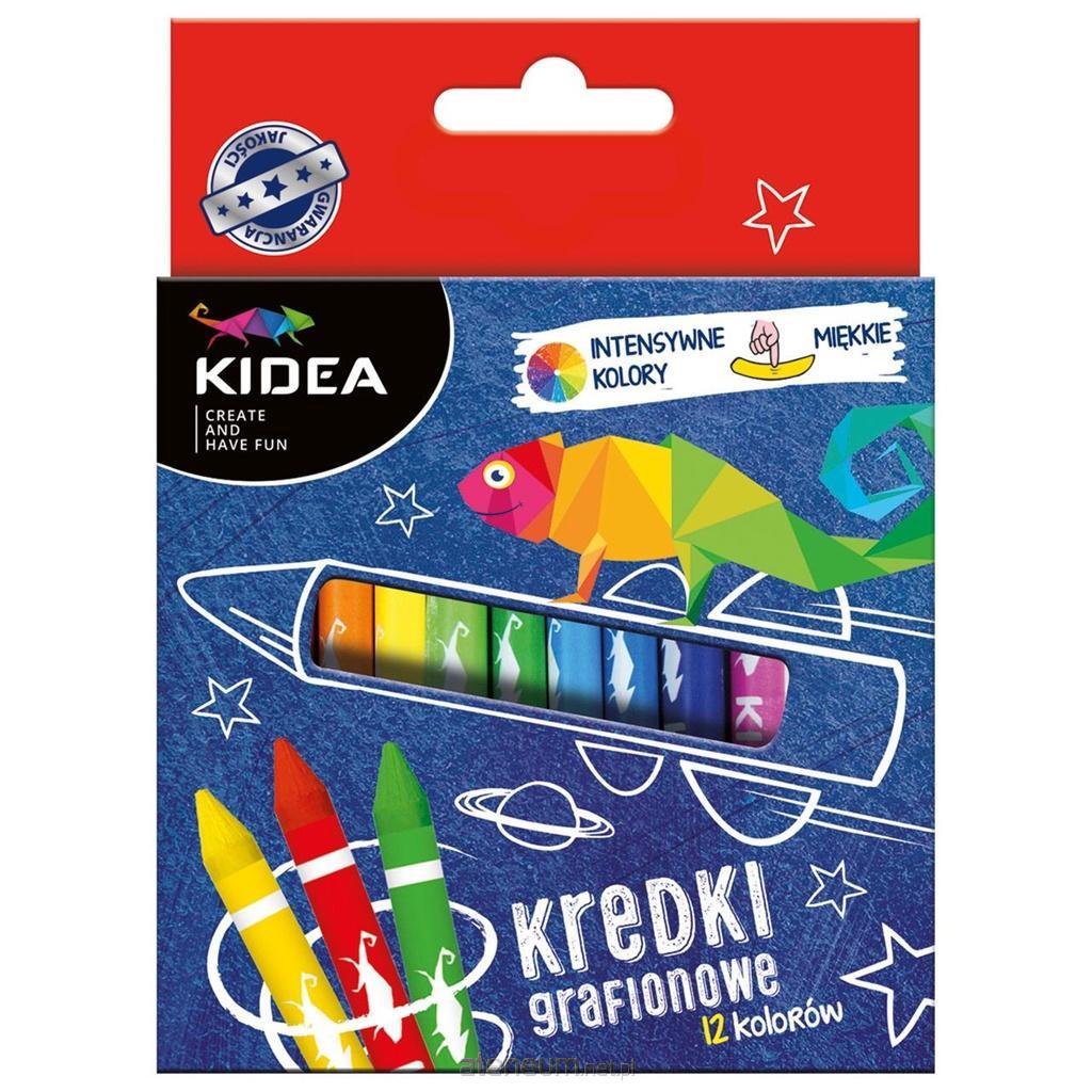 DERFORM  Graphion-Buntstifte 12 Farben KIDEA 5901130052714