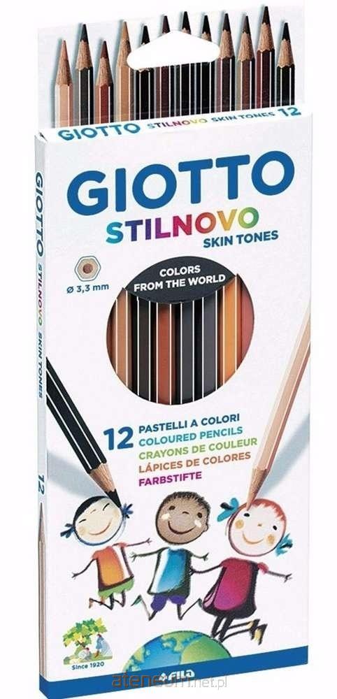Giotto  Stilnovo Skin Tones Bleistifte 12 Farben GIOTTO 8000825012389
