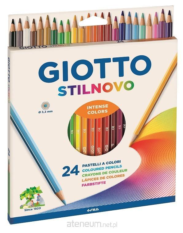 Giotto Stilnovo Intense Buntstifte 24 Farben GIOTTO 8000825256608