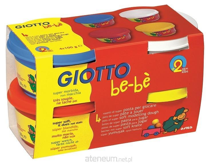 Giotto  Spielknete 4x100gr Set 1 Bebe GIOTTO 8000825464911