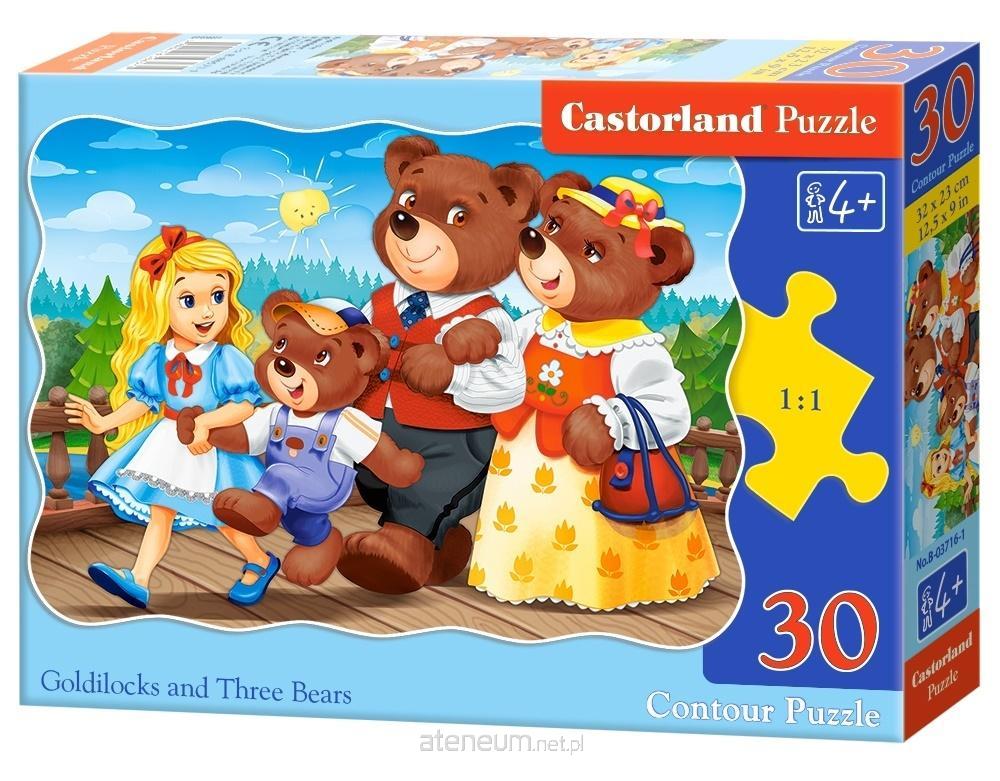 Castorland  Puzzle 30 Goldlöckchen und drei Bären CASTOR 5904438003716
