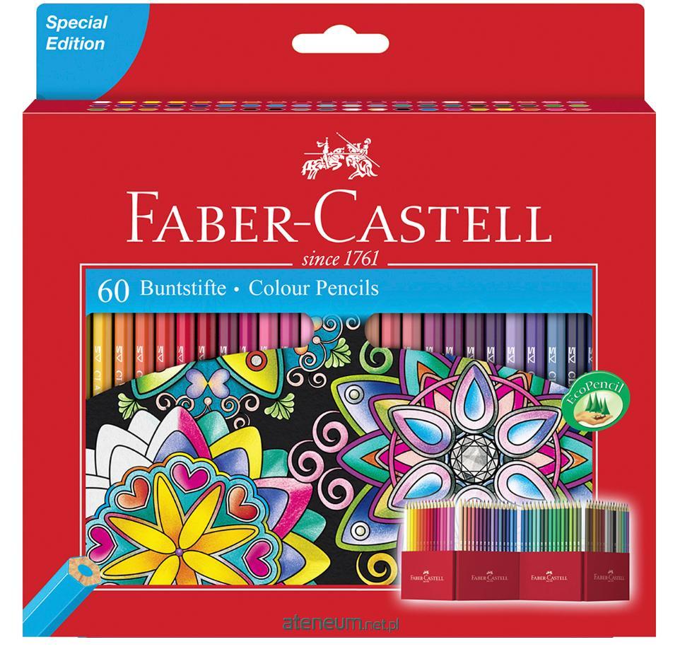 Faber Castell  Burgmalstifte 60 Farben FABER CASTELL 4005401112600