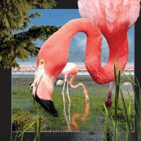 Worth Keeping  3D-Flamingo-Postkarte 5710431000061