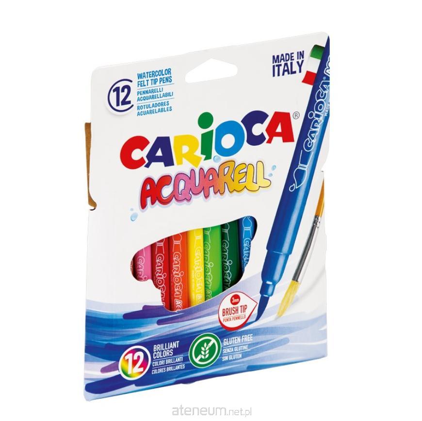Carioca  Aquarellmarker 12 Farben CARIOCA 8003511427474
