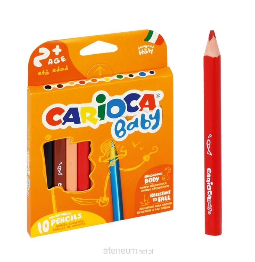 Carioca  Baby-Bleistiftstifte 10 Farben CARIOCA 8003511428198