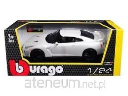 BBurago  Nissan GT-R 1:24 bia�y BBURAGO 4893993010585