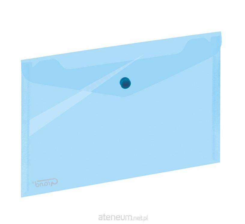 Grand  A5-Umschlag mit Druckknopfverschluss, blau GRAND 5903364205874