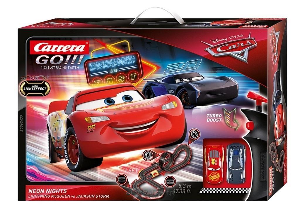 Carrera  Carrera GO!!! - Disney Pixar Cars Neon Nights 5,3 m 4007486624771