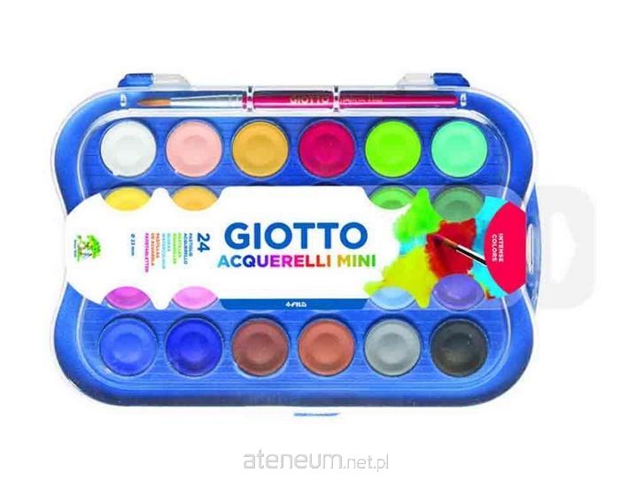 Giotto  Aquarellfarben in Tabletten 24 Farben GIOTTO 8000825019555