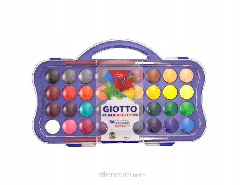 Giotto  Aquarellfarben in Tabletten 36 Farben GIOTTO 8000825019586