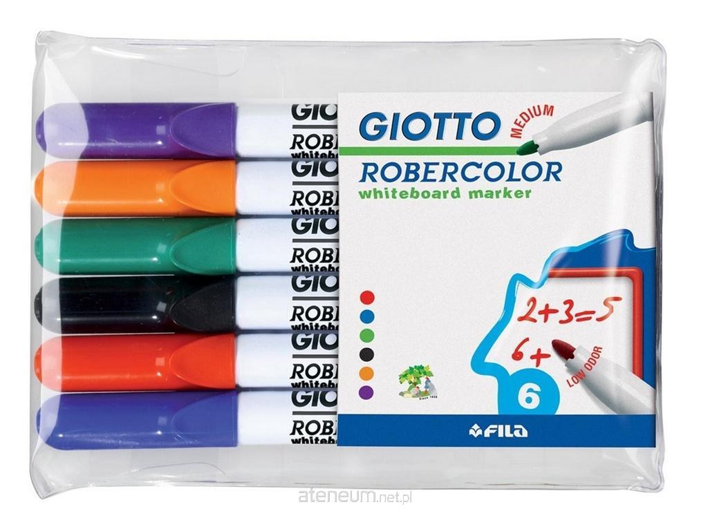 Giotto  Trocken abwischbarer Marker 6 Farben GIOTTO 8000825008078