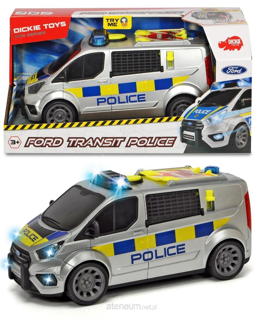 Dickie Toys  SOS Polizei Ford Transit 28cm 4006333063541