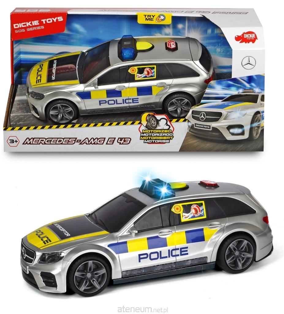 Dickie Toys  SOS Polizei Mercedes AMG E43 30cm 4006333063558