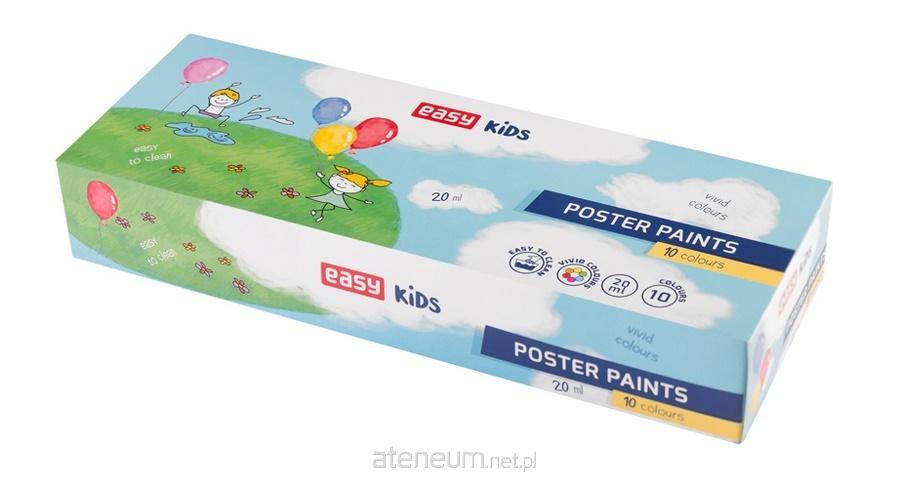 Easy Stationery Posterfarben 10 Farben EINFACH 5901180306454
