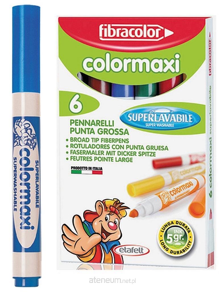 FIBRACOLOR  Mazaki Color Maxi 6 Farben mit FIBRACOLOR 8008621002863