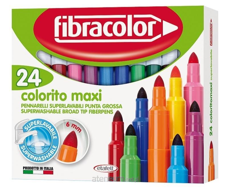 FIBRACOLOR  Mazaki Colorito Maxi 24 Farbe FIBRACOLOR 8008621018208