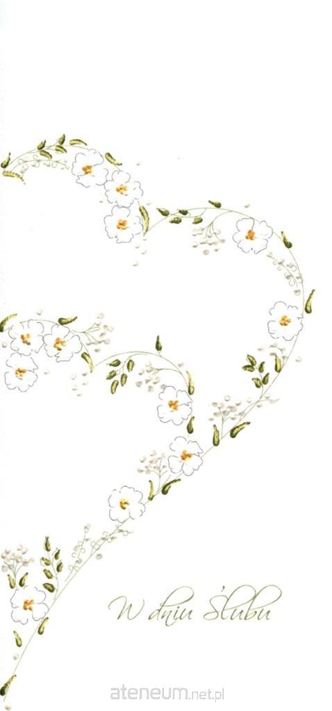 MAK Hochzeitspass DL S16 - Weiße Blumen 5907633401981