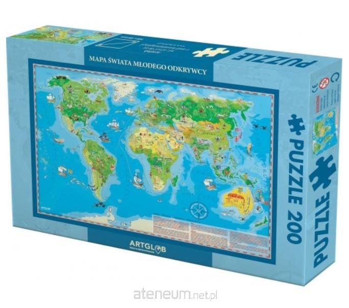 Artglob  Puzzle 200 – die Welt des jungen Entdeckers 5907751190200