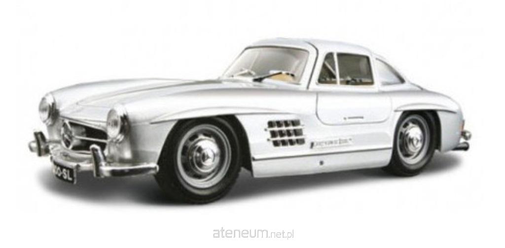 BBurago  Mercedes-Benz 300SL 1954 Silber 1:24 BBURAGO 4893993010530