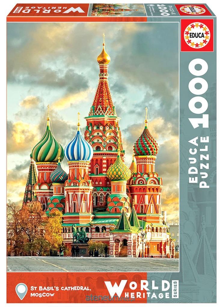 Educa  Puzzle 1000 Kathedrale St. Basil/Moskau G3 8412668179981