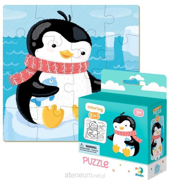 Dodo  Puzzle 16 + Malvorlage Pinguin 4820198240233