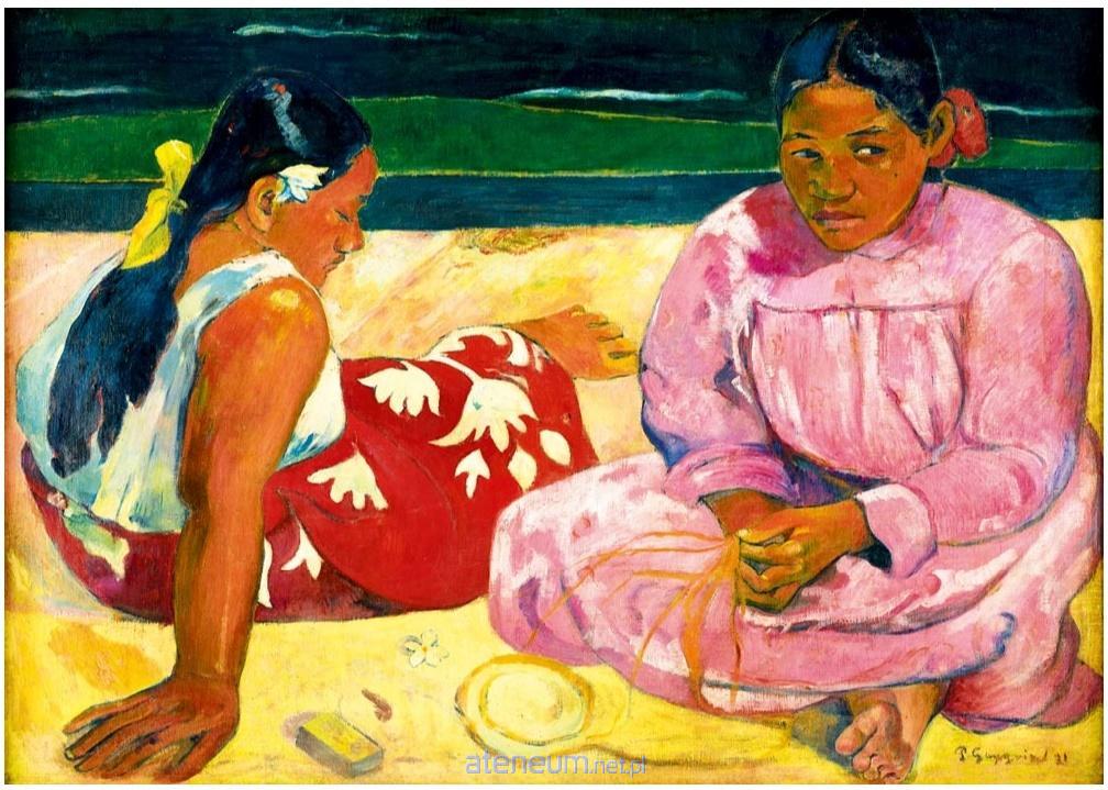 Bluebird Puzzle  Puzzle 1000 Frauen am Strand, Gauguin 1891 3663384600760