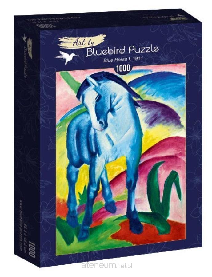 Bluebird Puzzle  Puzzle 1000 Blaues Pferd, Franz Marc 1911 3663384600692