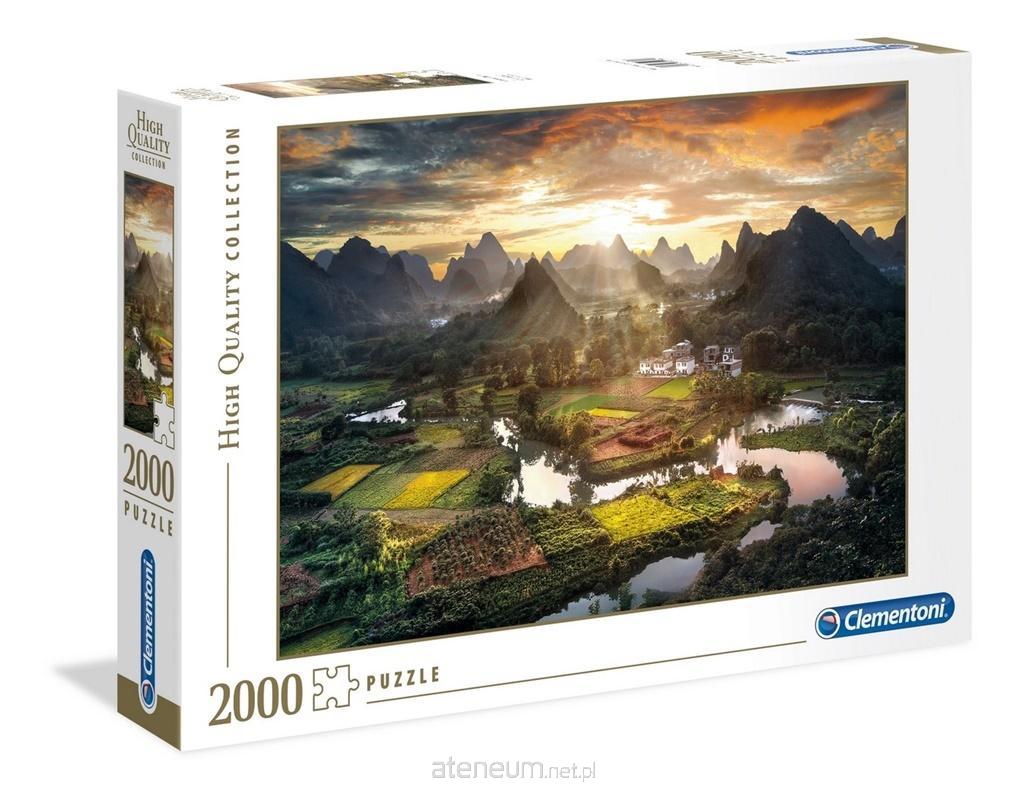 Clementoni  Puzzle 2000 HQ-Ansicht von China 8005125325641