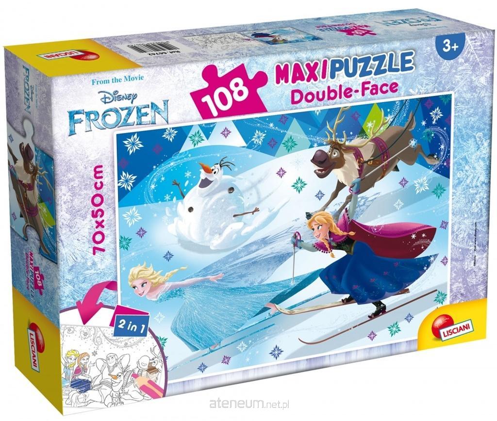 Lisciani Supermaxi 108 Frozen doppelseitiges Puzzle 8008324066742