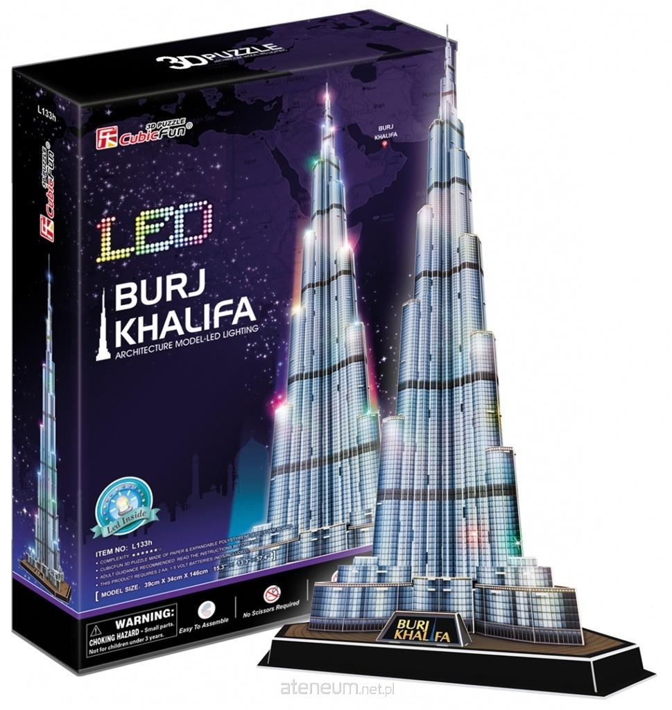 Cubic Fun  Burj Khalifa LED 3D-Puzzle 6944588205089