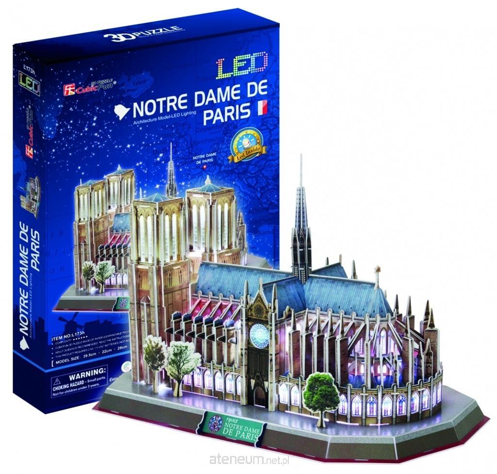 Cubic Fun  3D-LED-Puzzle der Kathedrale Notre Dame 6944588205096