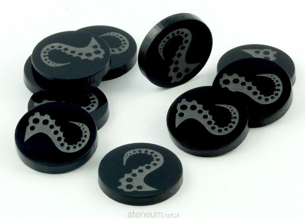 Crafters  Acrylmarker, schwarz, rund, Tentakel, 22x3mm, 10 Stk. 5903794170551