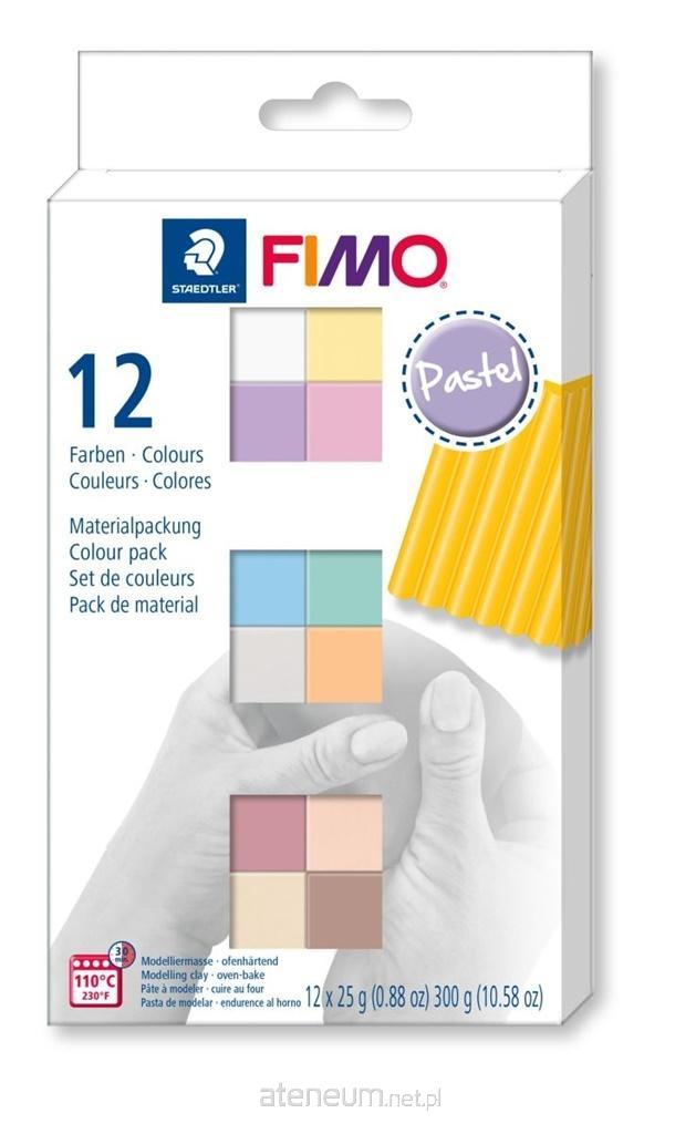 Staedtler  Fimo Soft 12x25g Pastellfarben 4007817053423